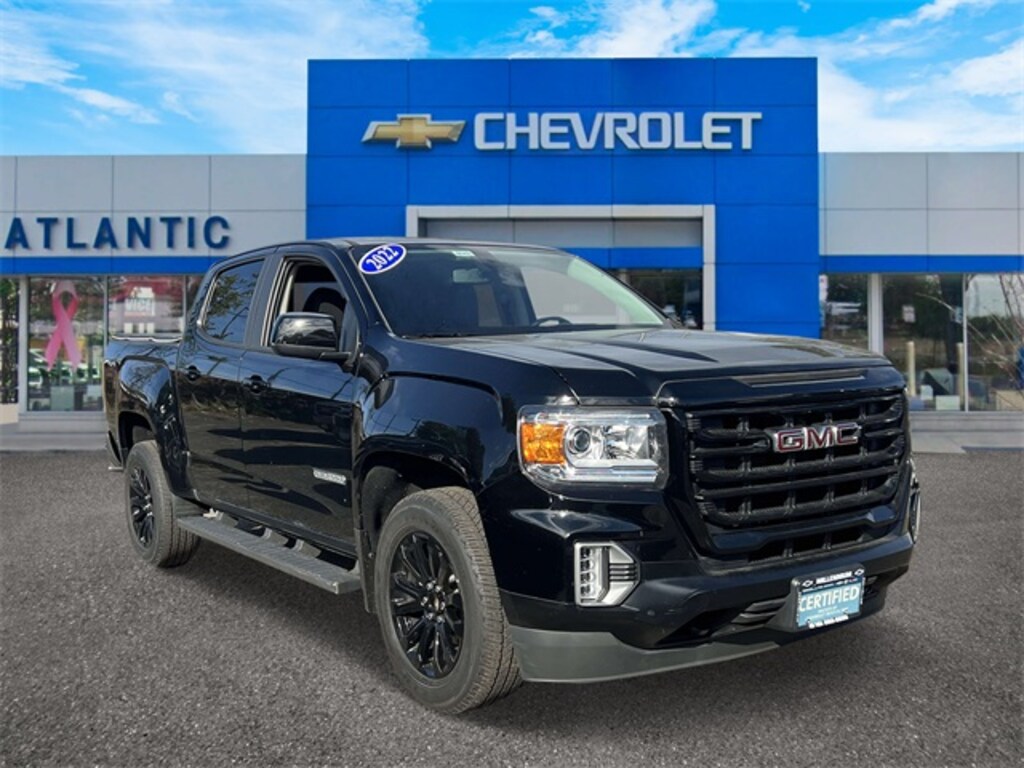 Certified 2022 GMC Canyon Elevation Truck