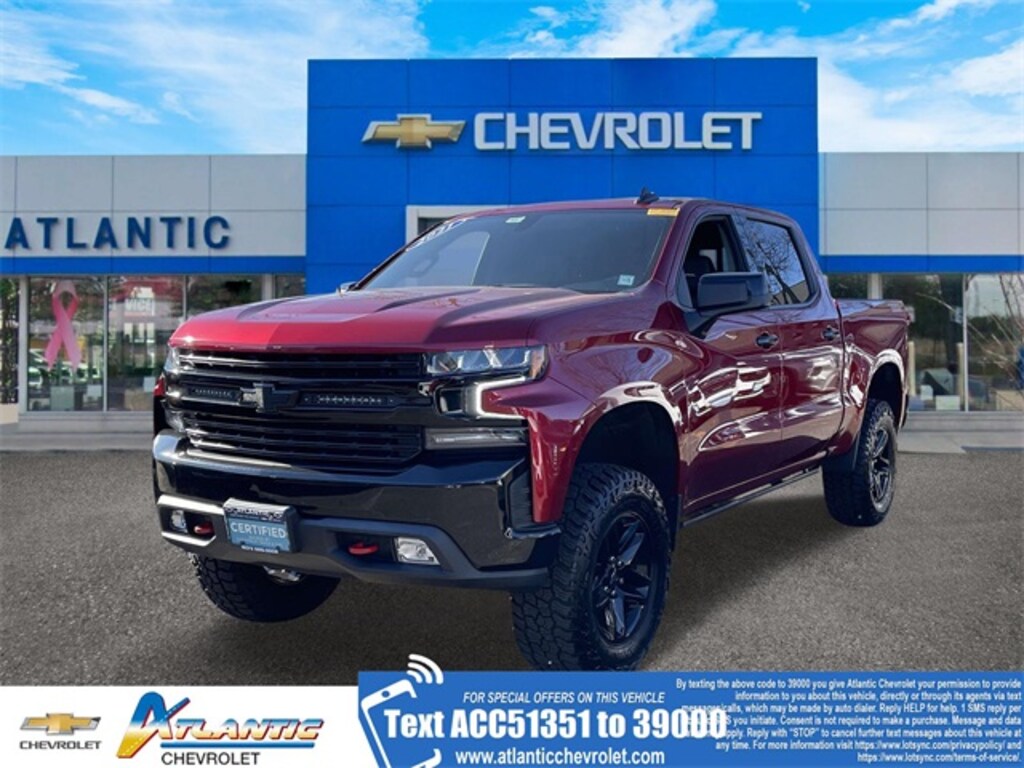 Certified 2021 Chevrolet Silverado 1500 LT Trail Boss Truck