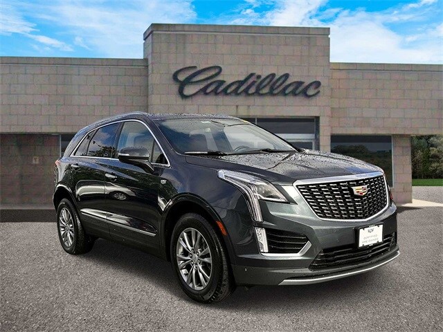 Certified 2021 Cadillac XT5 Premium Luxury with VIN 1GYKNDRS2MZ213453 for sale in Bay Shore, NY