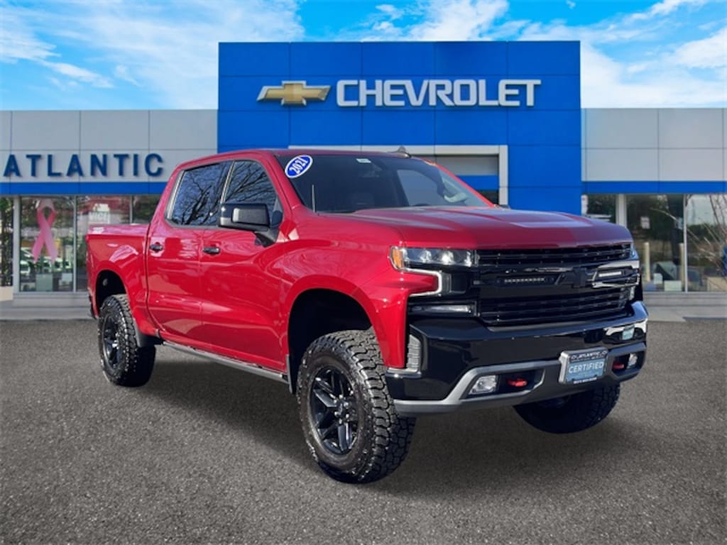 Certified 2021 Chevrolet Silverado 1500 LT Trail Boss Truck