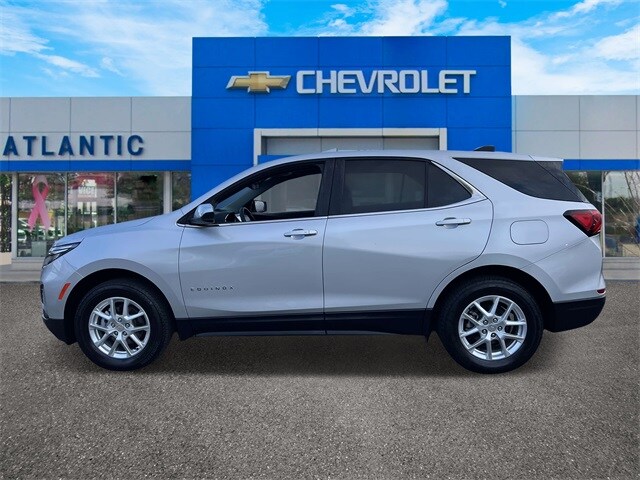 Certified 2022 Chevrolet Equinox LT with VIN 3GNAXUEV1NL148168 for sale in Bay Shore, NY