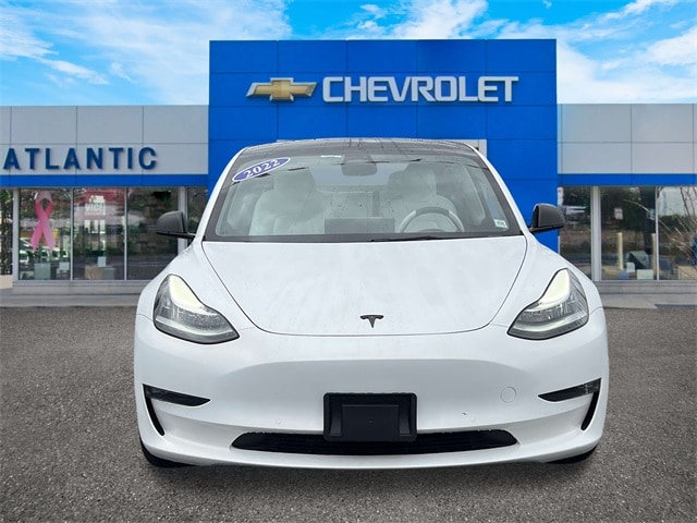 Used 2022 Tesla Model 3 Long Range with VIN 5YJ3E1EB4NF242457 for sale in Bay Shore, NY