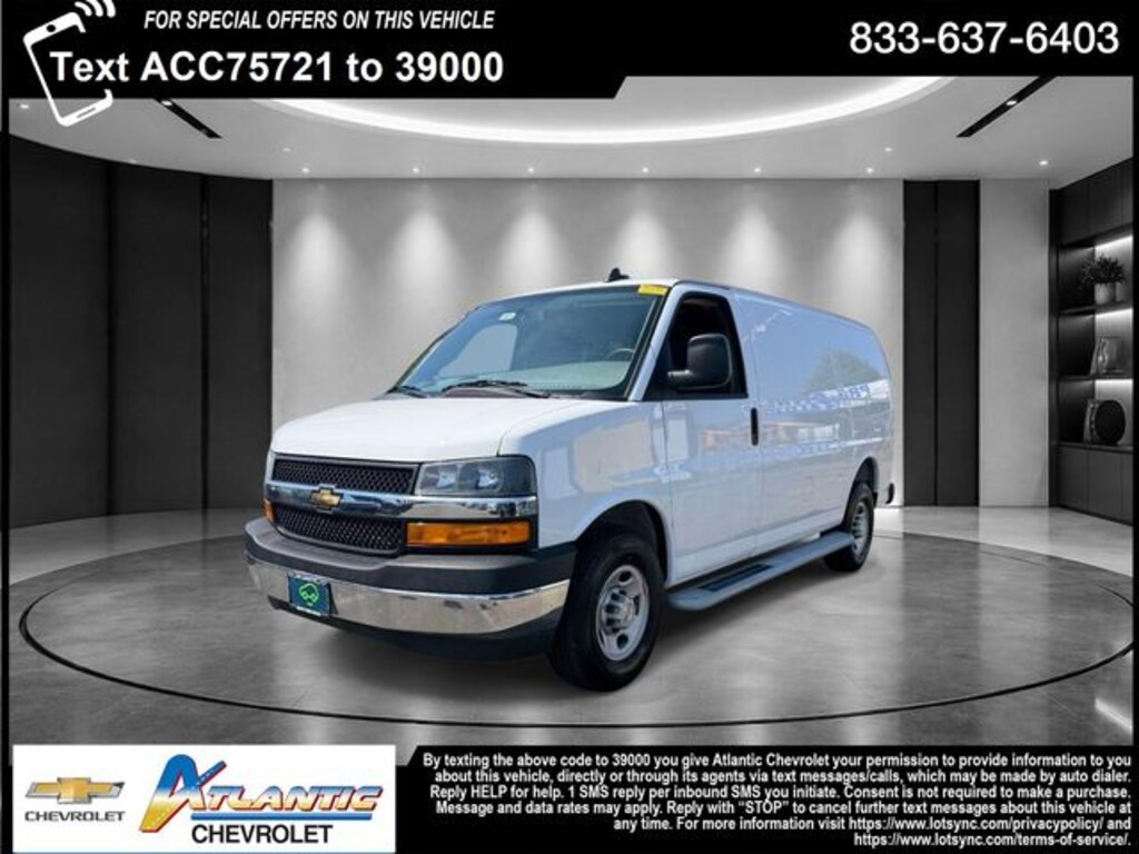 Certified 2025 Chevrolet Express 2500 Work Van Cargo Van