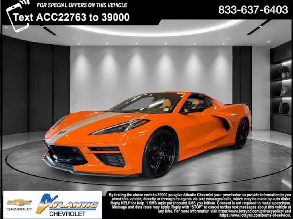Certified 2023 Chevrolet Corvette Stingray Coupe