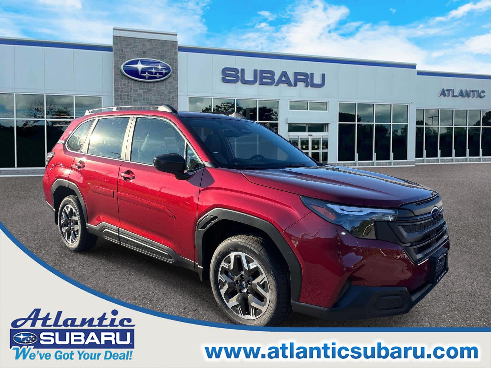 Featured 2026 Subaru Forester Base SUV for sale in Bourne, MA at Atlantic Subaru