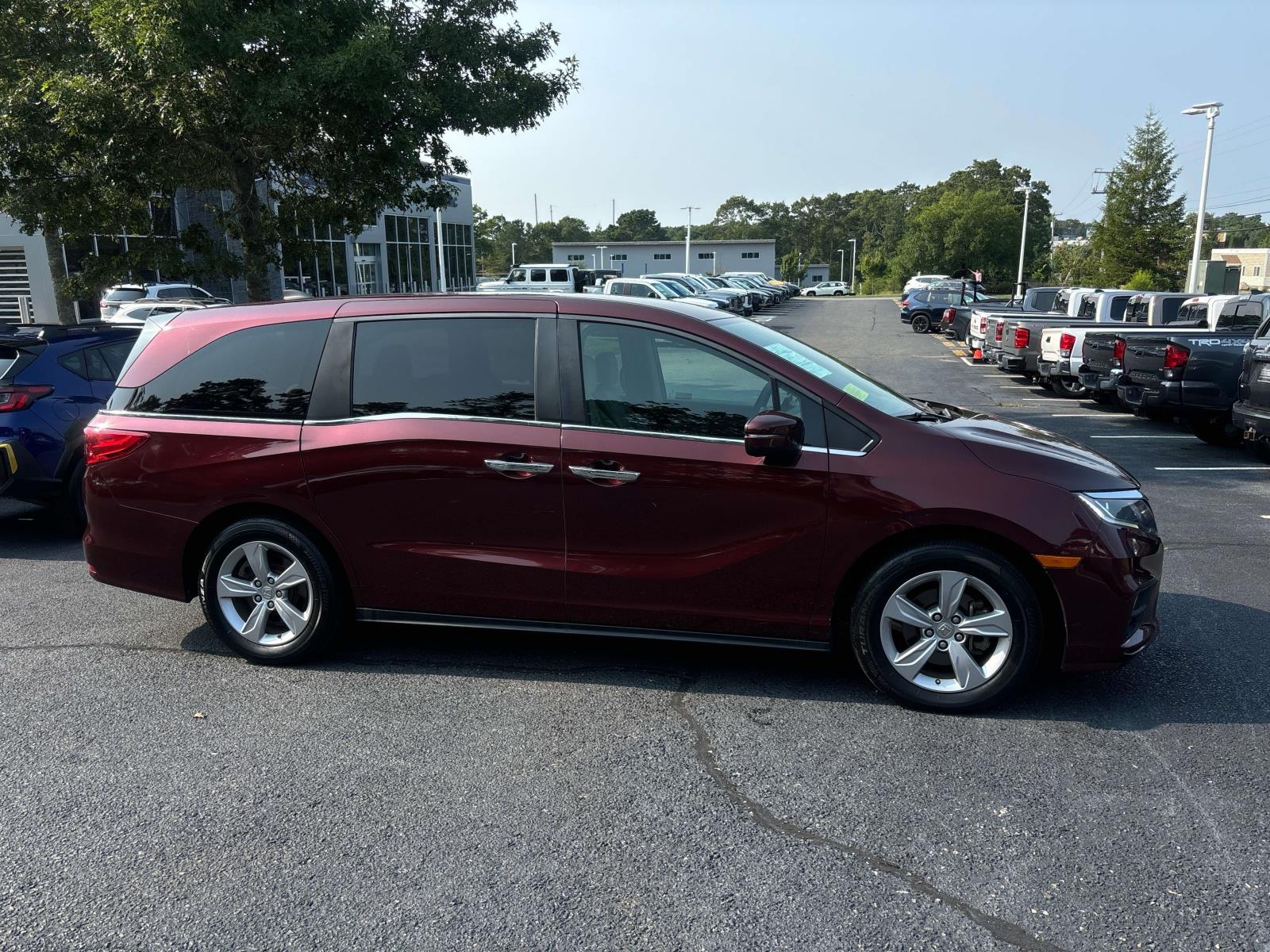 Used 2018 Honda Odyssey EX with VIN 5FNRL6H50JB074345 for sale in Bourne, MA