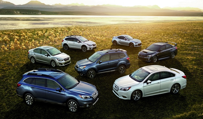 2016 Subaru Cars & SUVs