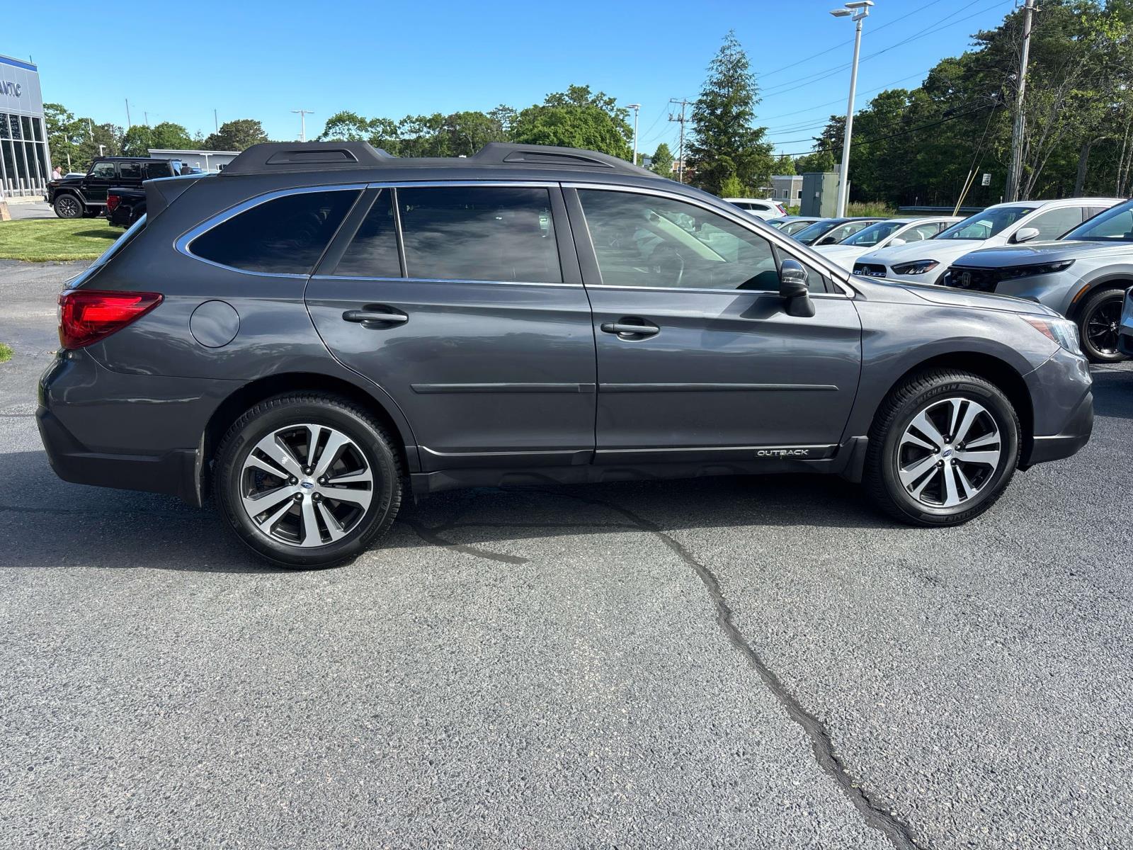Used 2018 Subaru Outback Limited with VIN 4S4BSANC7J3292513 for sale in Bourne, MA