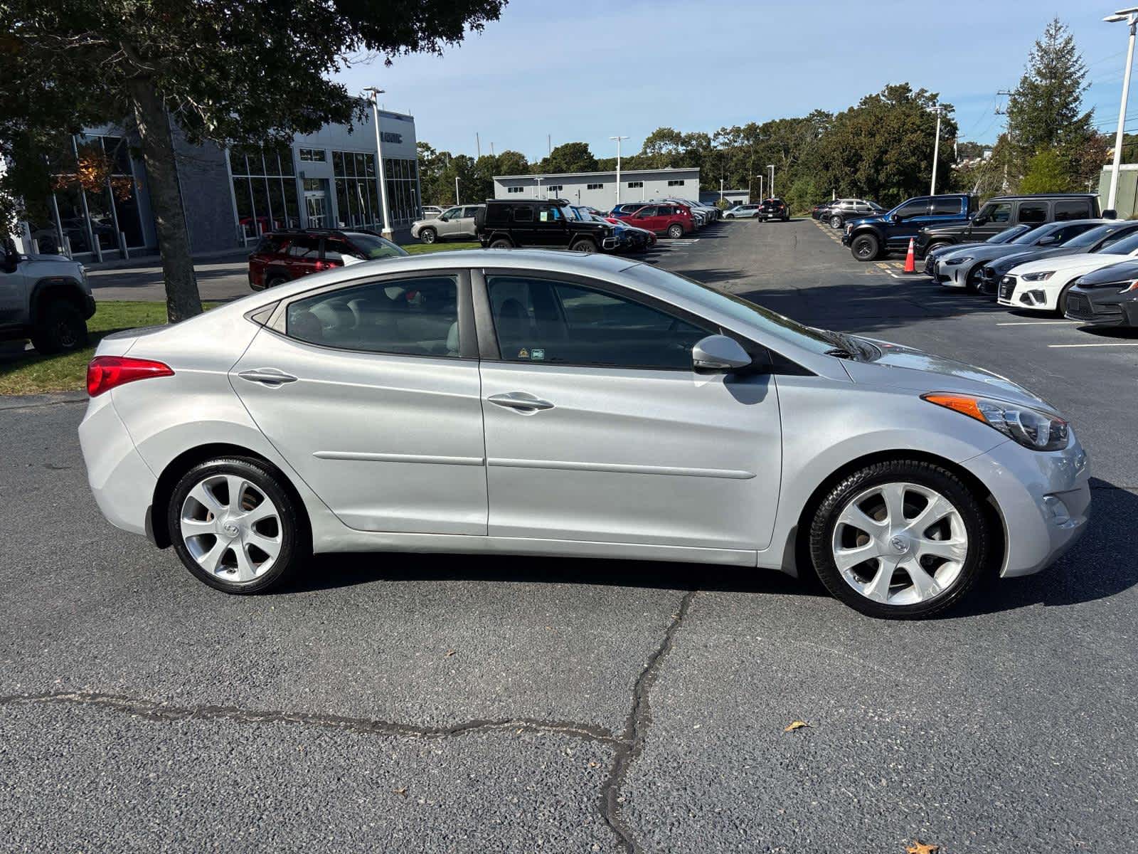 Used 2013 Hyundai Elantra Limited with VIN KMHDH4AE2DU838424 for sale in Bourne, MA