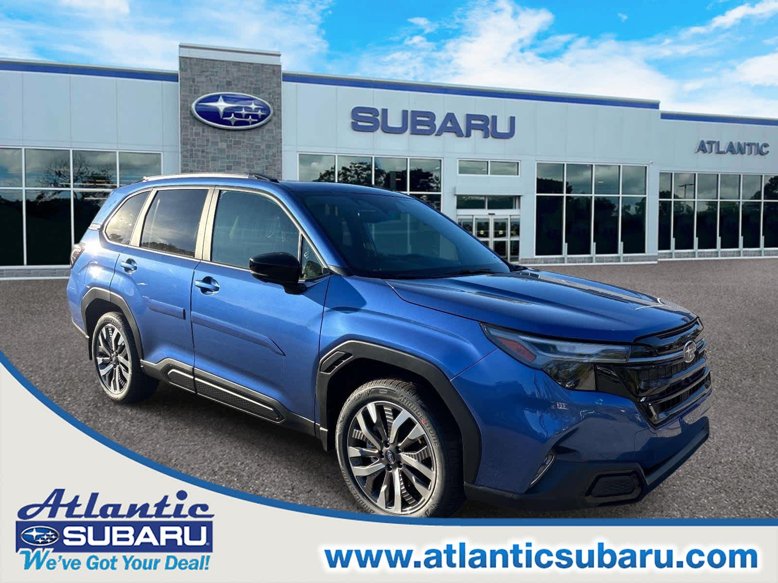Featured 2026 Subaru Forester Touring SUV for sale in Bourne, MA at Atlantic Subaru