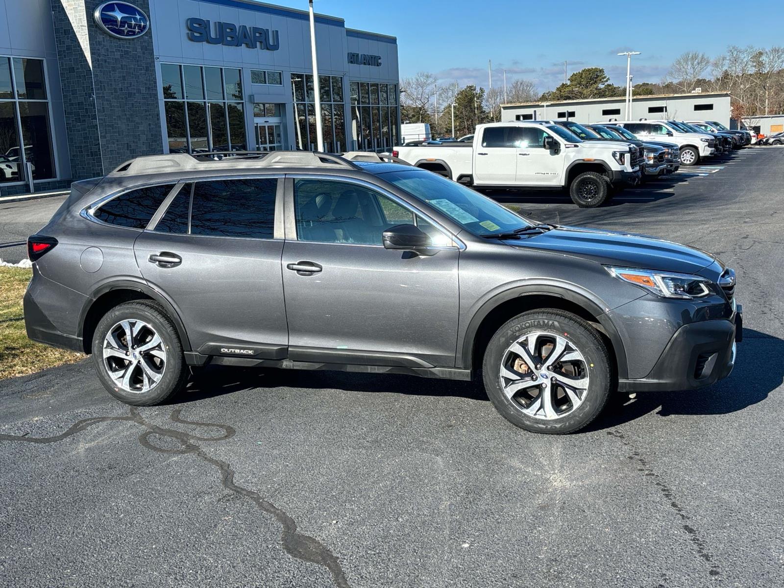 Used 2021 Subaru Outback Limited with VIN 4S4BTGND1M3147643 for sale in Bourne, MA