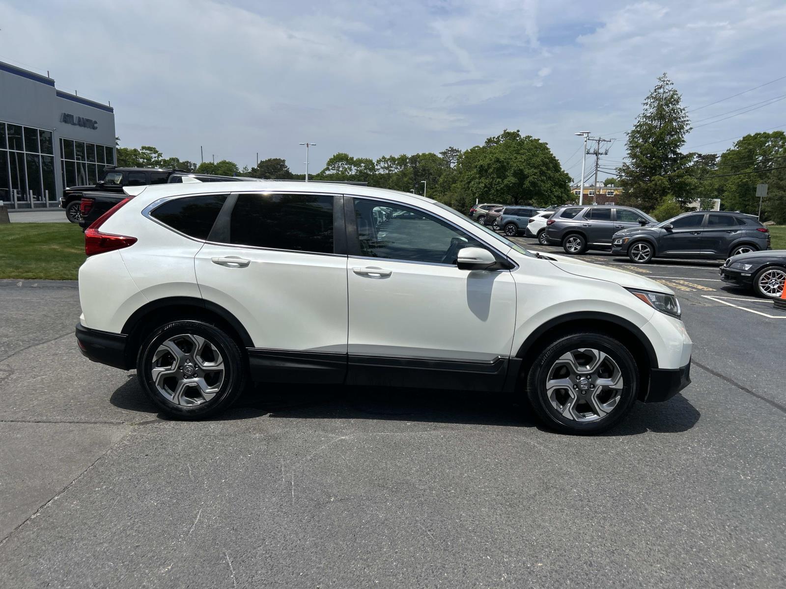 Used 2018 Honda CR-V EX-L with VIN 5J6RW2H87JL010675 for sale in Bourne, MA