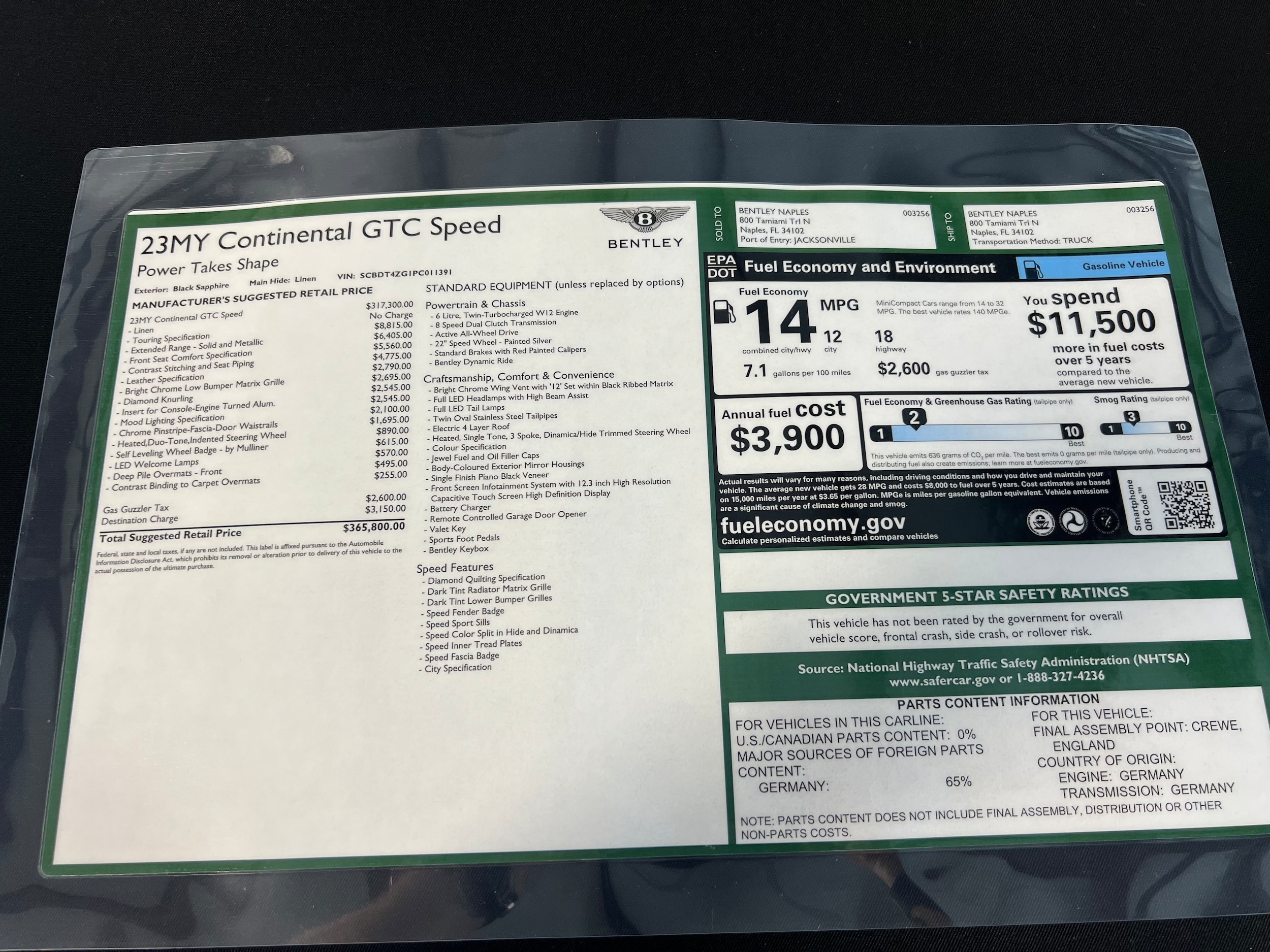 2023 Bentley Continental GTC