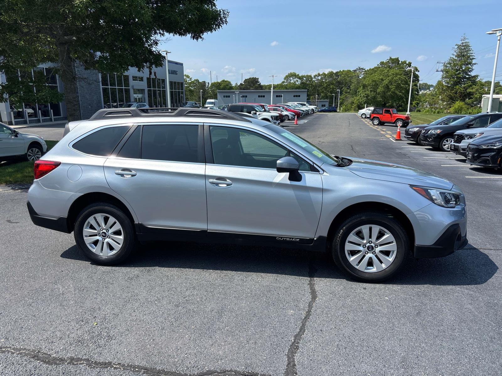 Used 2018 Subaru Outback Premium with VIN 4S4BSACC6J3277763 for sale in Bourne, MA