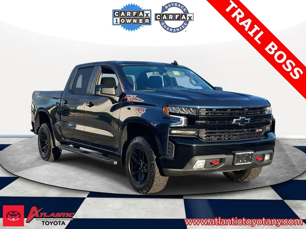 Used 2021 Chevrolet Silverado 1500 LT Trail Boss Truck Crew Cab