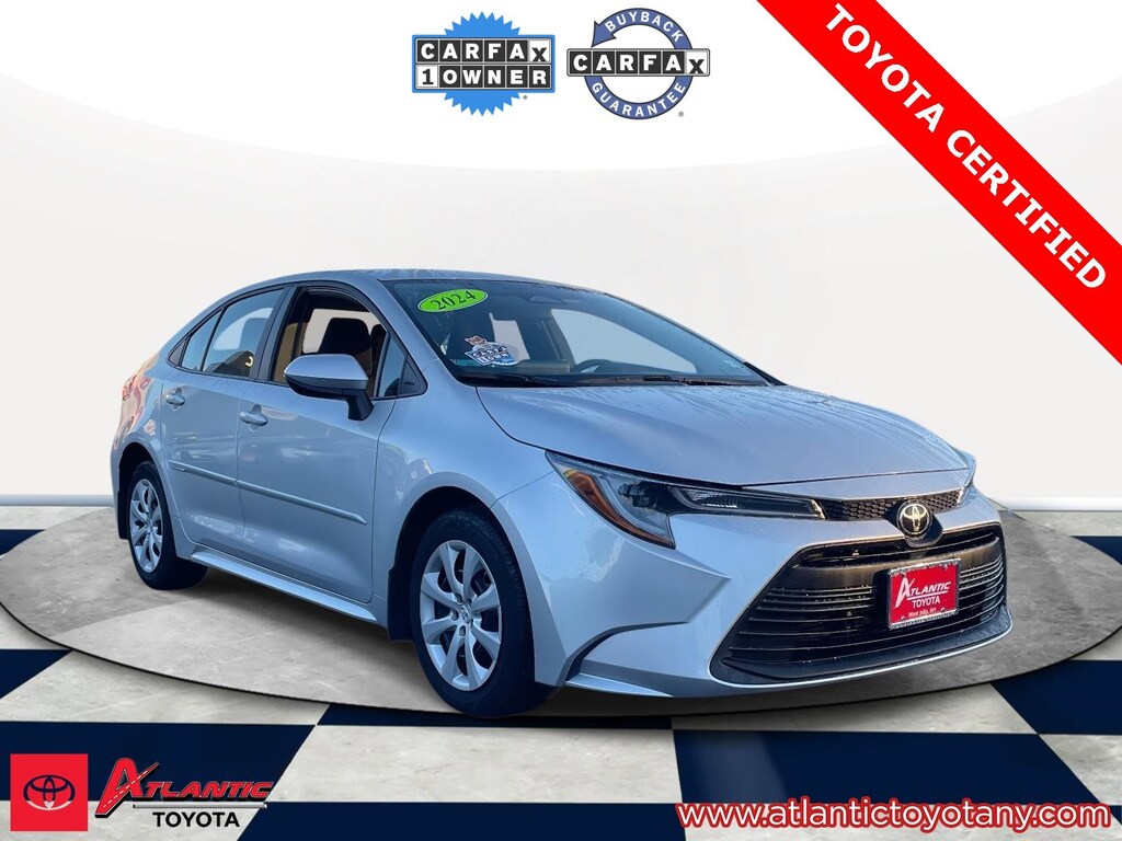 Certified 2024 Toyota Corolla LE Sedan
