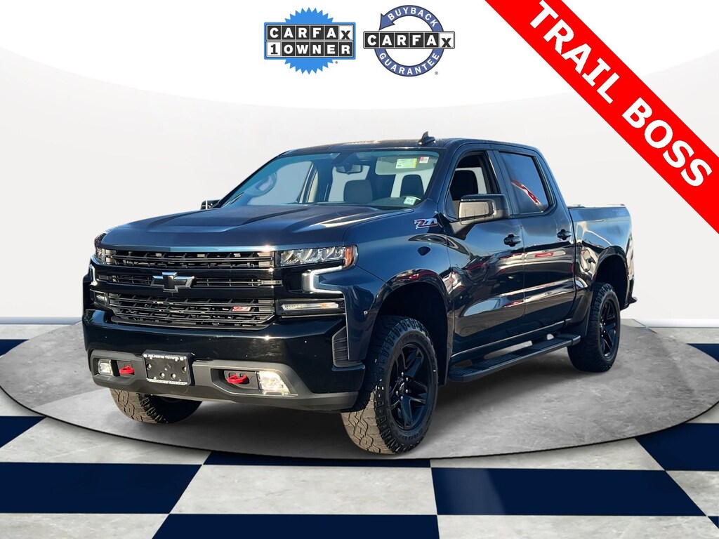 Used 2021 Chevrolet Silverado 1500 LT Trail Boss Truck Crew Cab