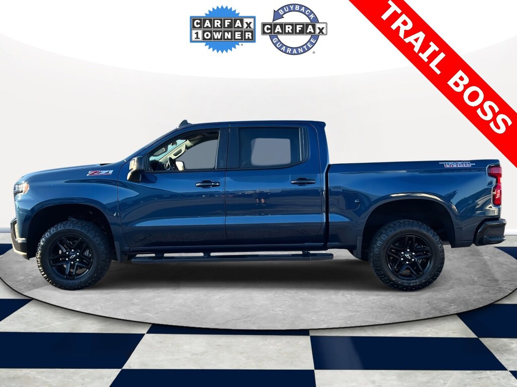 Used 2021 Chevrolet Silverado 1500 LT Trail Boss Truck Crew Cab