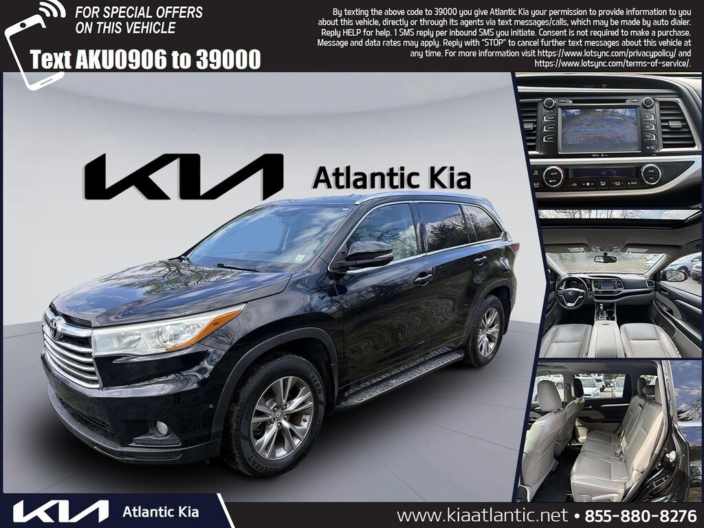 Used 2015 Toyota Highlander XLE SUV