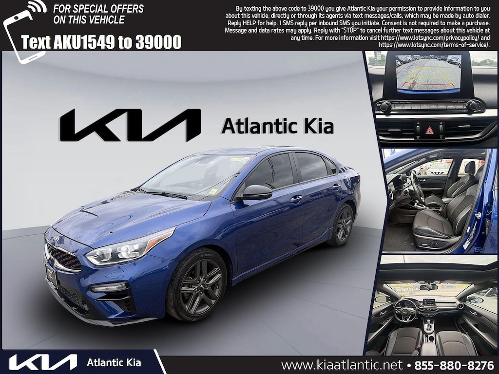 Certified 2021 Kia Forte GT-Line Sedan