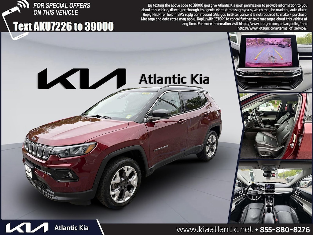 Used 2022 Jeep Compass Limited SUV