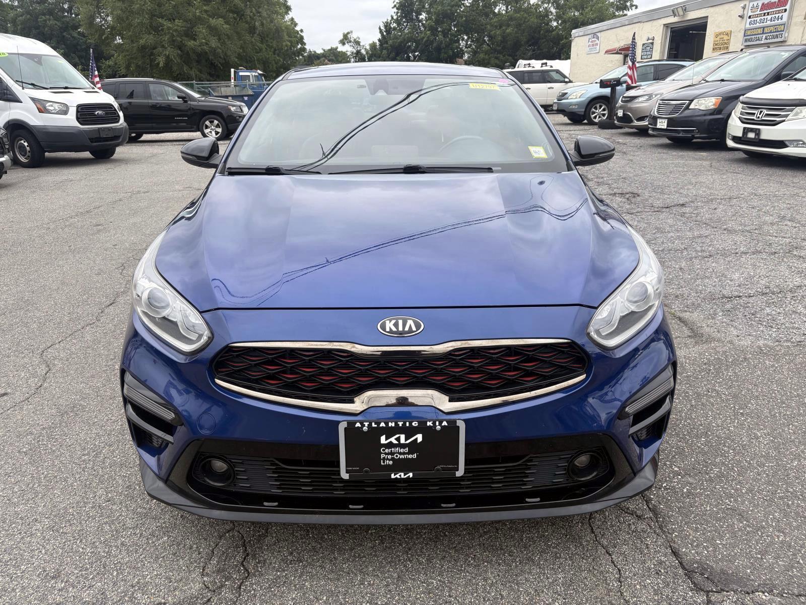 Certified 2021 Kia Forte GT-Line with VIN 3KPF34AD6ME281549 for sale in West Islip, NY