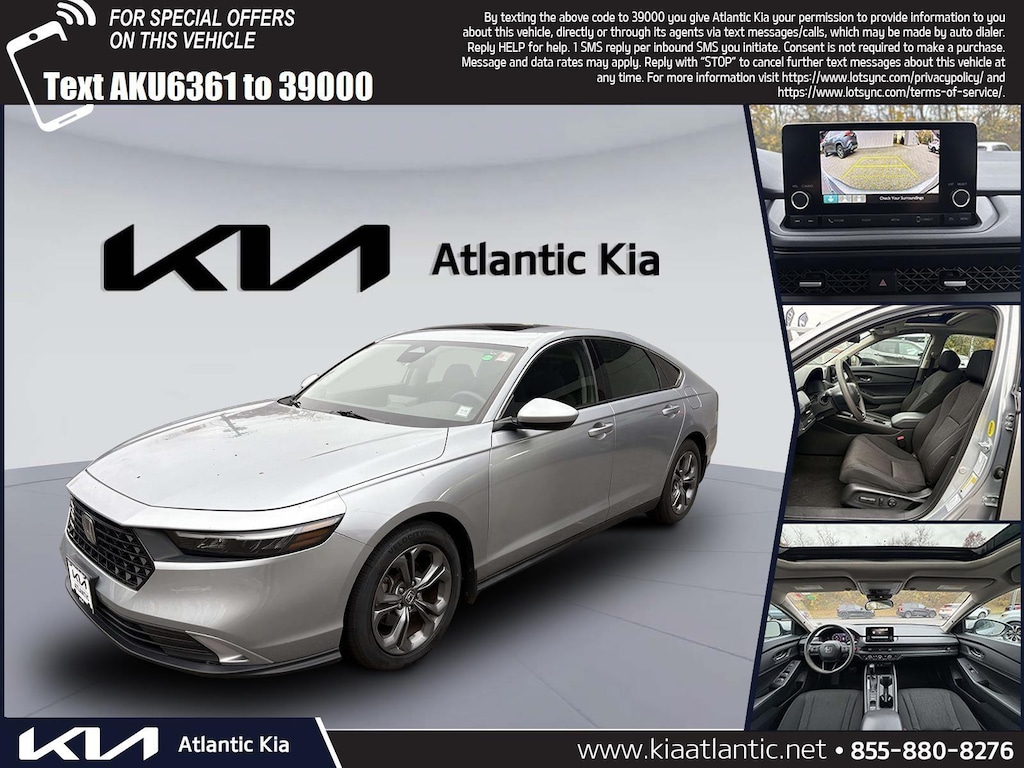 Used 2023 Honda Accord Sedan EX Sedan