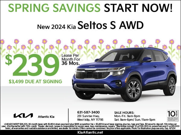 New Vehicle Specials Atlantic Kia