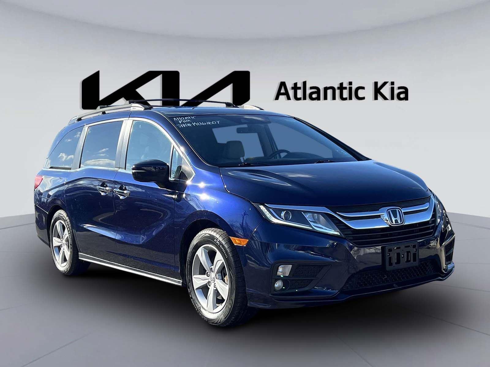 Used 2019 Honda Odyssey EX-L with VIN 5FNRL6H79KB130527 for sale in West Islip, NY