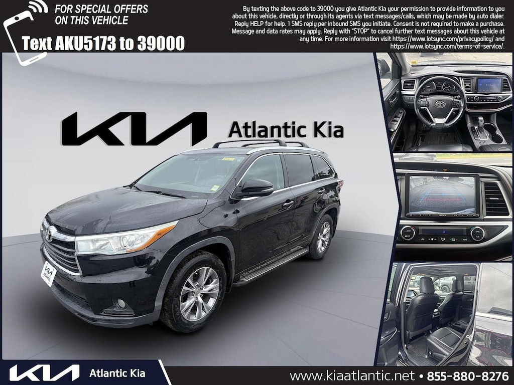 Used 2015 Toyota Highlander XLE SUV