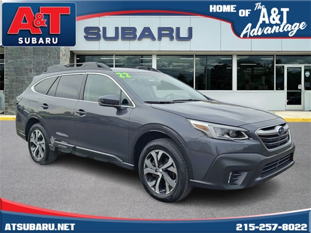 Certified 2022 Subaru Outback Limited XT SUV