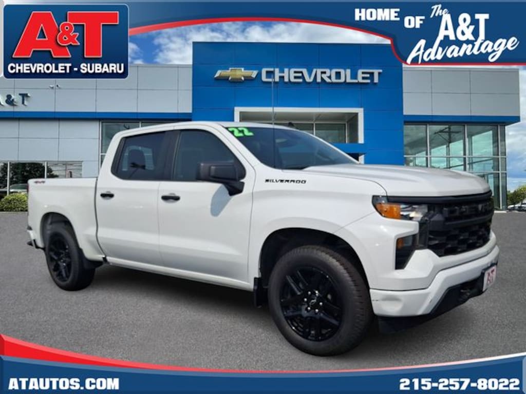 Used 2022 Chevrolet Silverado 1500 Custom Truck