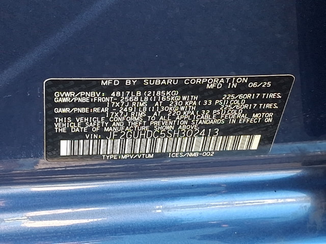 2025 Subaru Crosstrek Premium - Photo 25