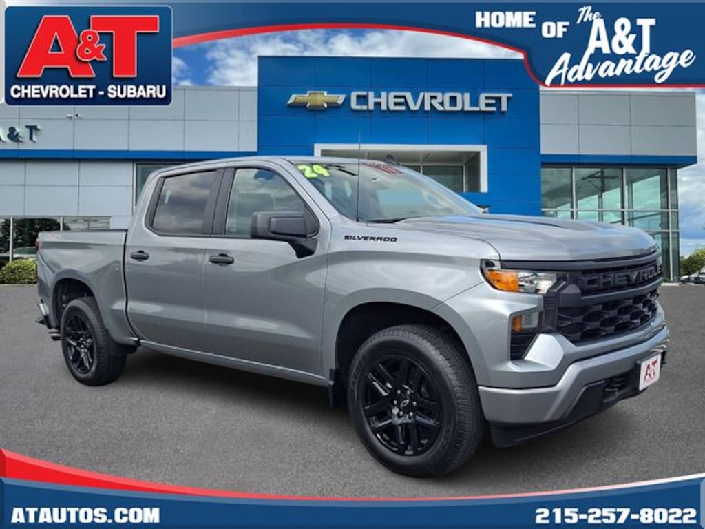Used 2024 Chevrolet Silverado 1500 Custom Truck