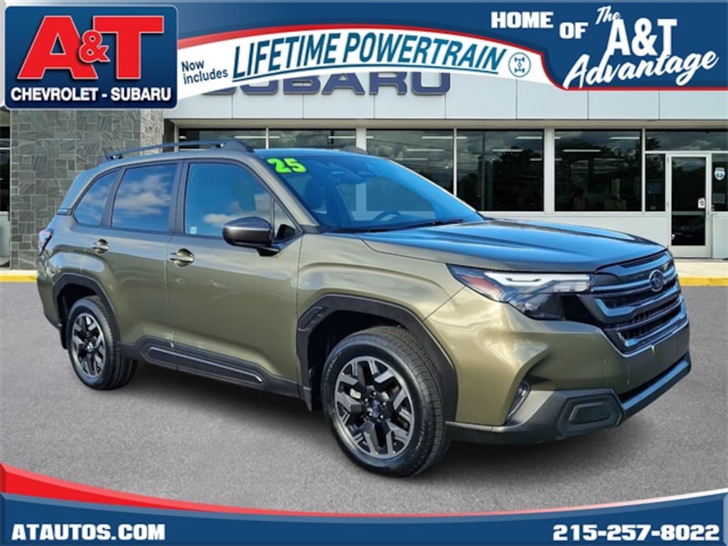 Certified 2025 Subaru Forester Premium SUV