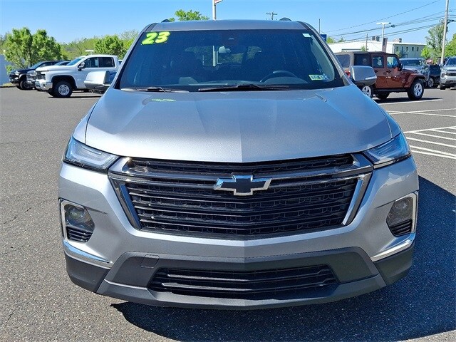 Used 2023 Chevrolet Traverse 1LT with VIN 1GNEVGKW7PJ235475 for sale in Sellersville, PA