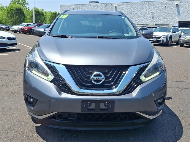 Used 2018 Nissan Murano SV with VIN 5N1AZ2MH7JN185881 for sale in Sellersville, PA
