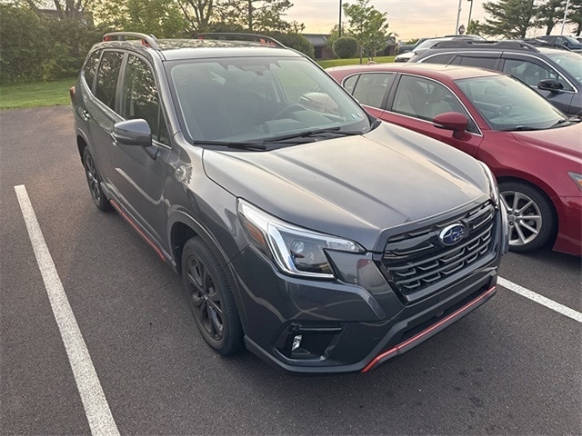 Used 2022 Subaru Forester Sport with VIN JF2SKAJC0NH503992 for sale in Sellersville, PA