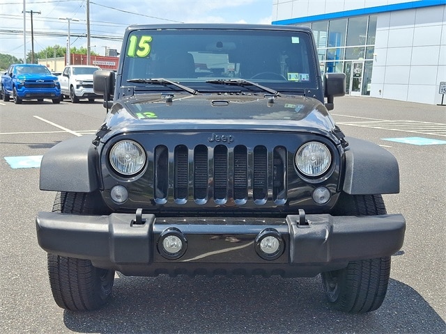 Used 2015 Jeep Wrangler Unlimited Sport with VIN 1C4BJWDG0FL501686 for sale in Sellersville, PA
