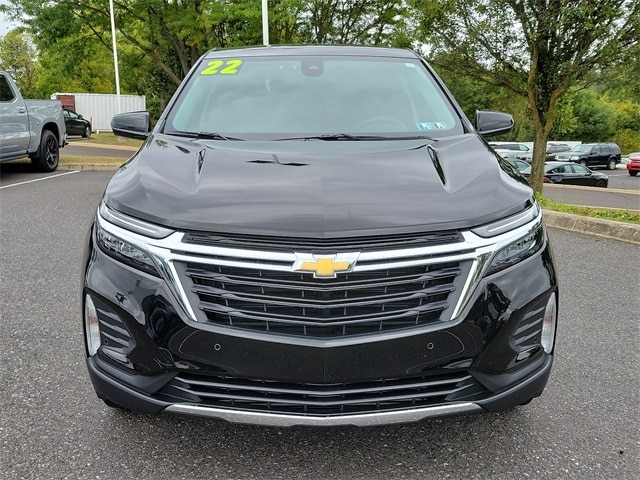 Used 2022 Chevrolet Equinox LT with VIN 2GNAXUEV2N6103664 for sale in Sellersville, PA