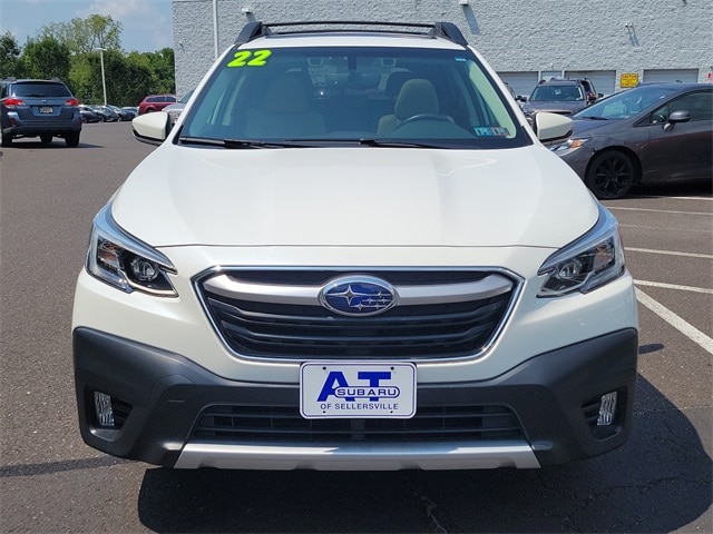 Certified 2022 Subaru Outback Limited with VIN 4S4BTANC9N3168908 for sale in Sellersville, PA