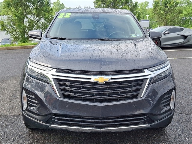 Used 2022 Chevrolet Equinox LT with VIN 2GNAXUEVXN6152319 for sale in Sellersville, PA