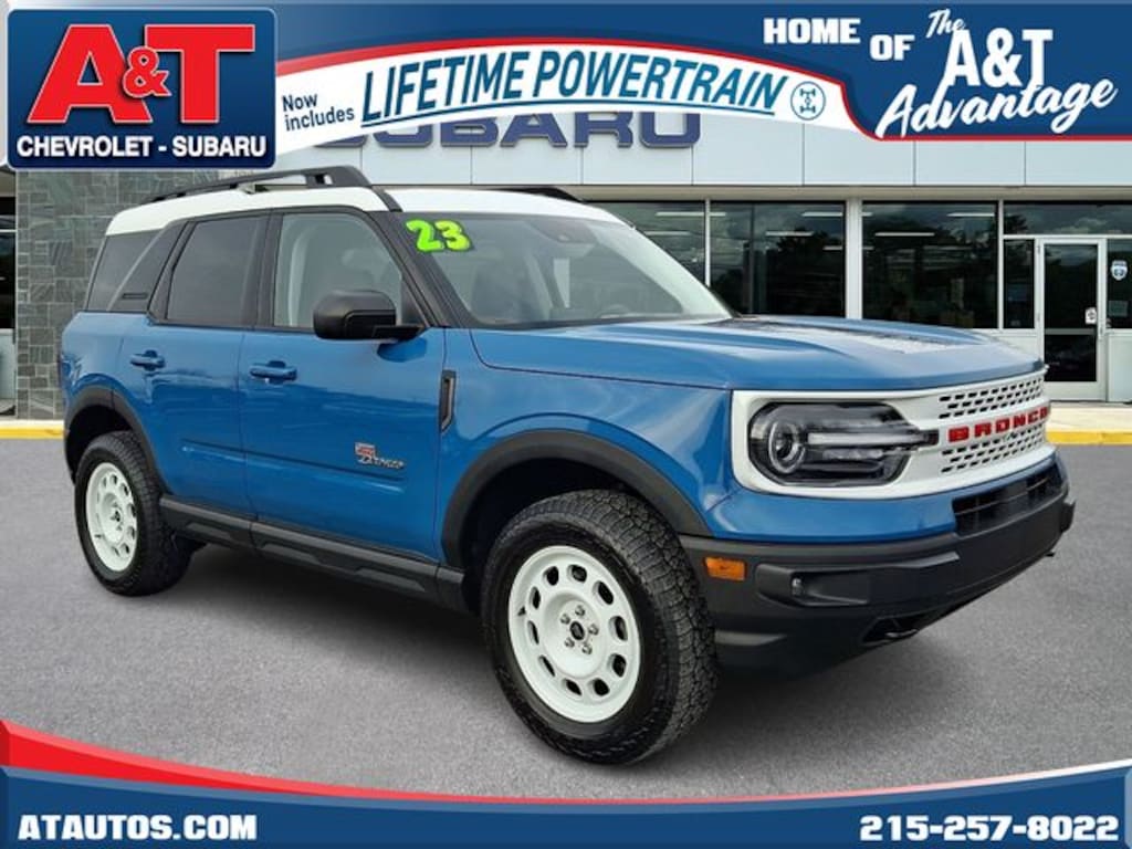 Used 2023 Ford Bronco Sport Heritage Limited SUV