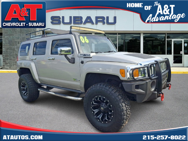 Used 2006 Hummer H3 Base with VIN 5GTDN136068104760 for sale in Sellersville, PA