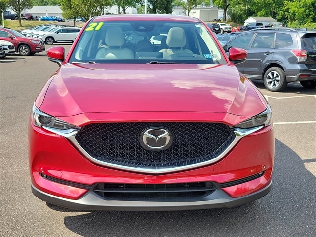 Used 2021 Mazda CX-5 Grand Touring with VIN JM3KFBDM6M0457425 for sale in Sellersville, PA