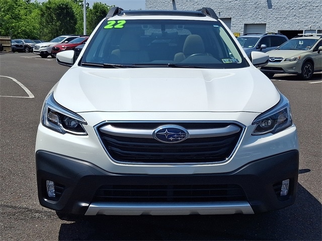 Certified 2022 Subaru Outback Limited with VIN 4S4BTANC9N3262254 for sale in Sellersville, PA