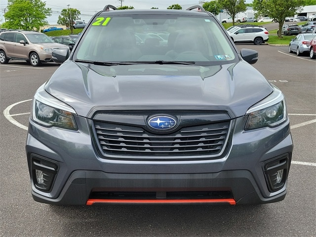 Used 2021 Subaru Forester Sport with VIN JF2SKARC2MH521350 for sale in Sellersville, PA