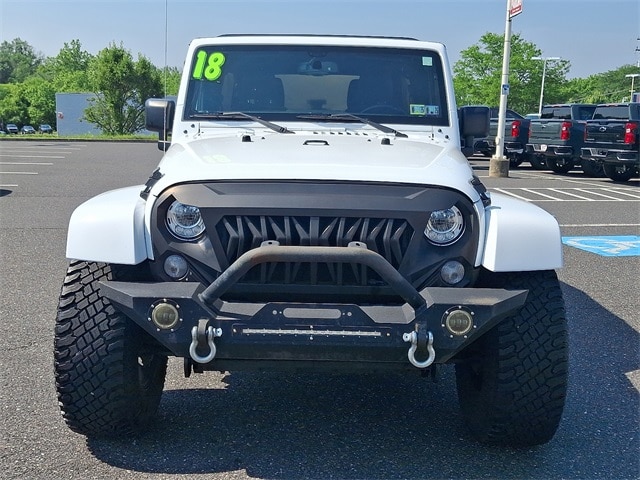 Used 2018 Jeep Wrangler JK Unlimited Freedom Edition with VIN 1C4BJWDG1JL874082 for sale in Sellersville, PA