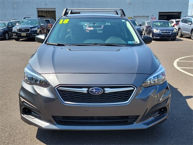 Used 2018 Subaru Impreza Base with VIN 4S3GTAA62J3713741 for sale in Sellersville, PA