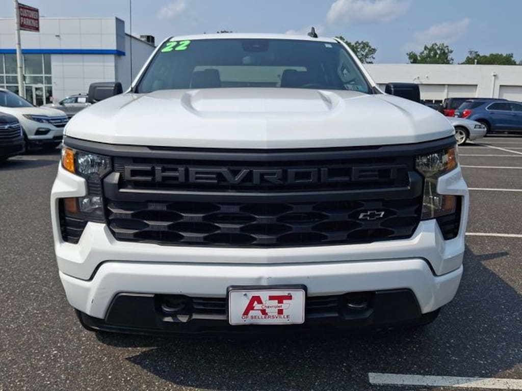 Used 2022 Chevrolet Silverado 1500 Custom Truck